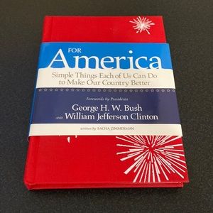 For America hardcover book by Sacha Zimmerman